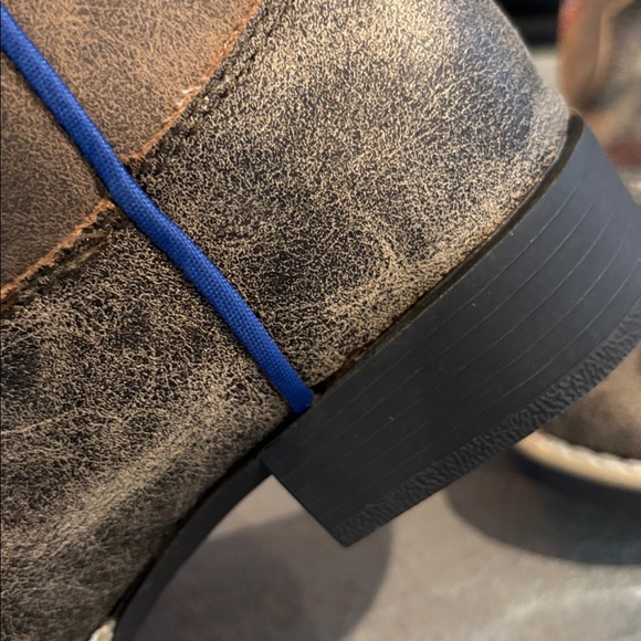 Twister Bennett Western square toe boot,slip in,TPR outsole,odor control - Picture 8 of 12